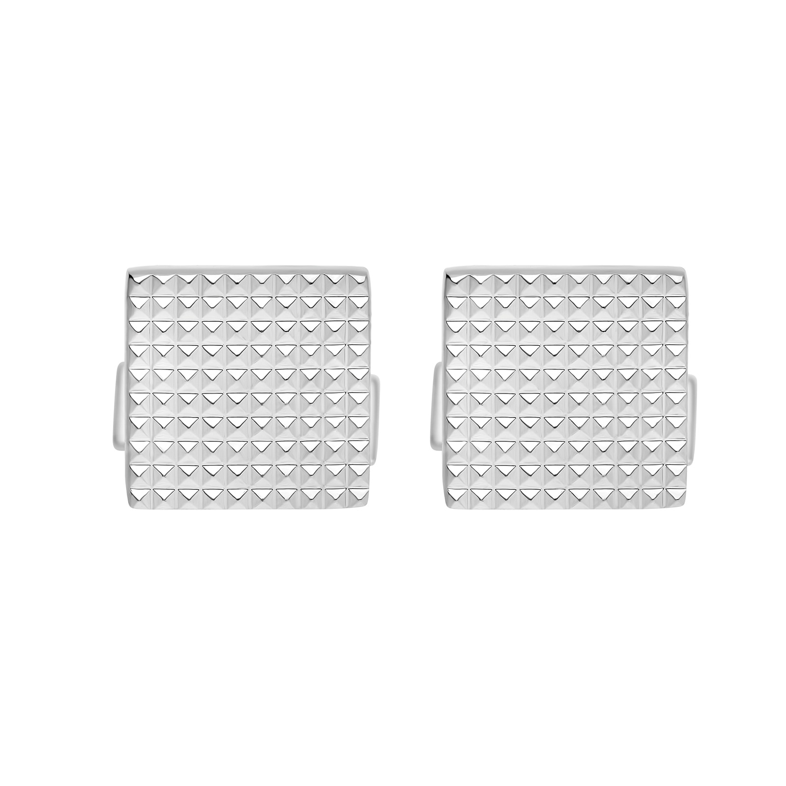 Cufflinks Diamond head view 3