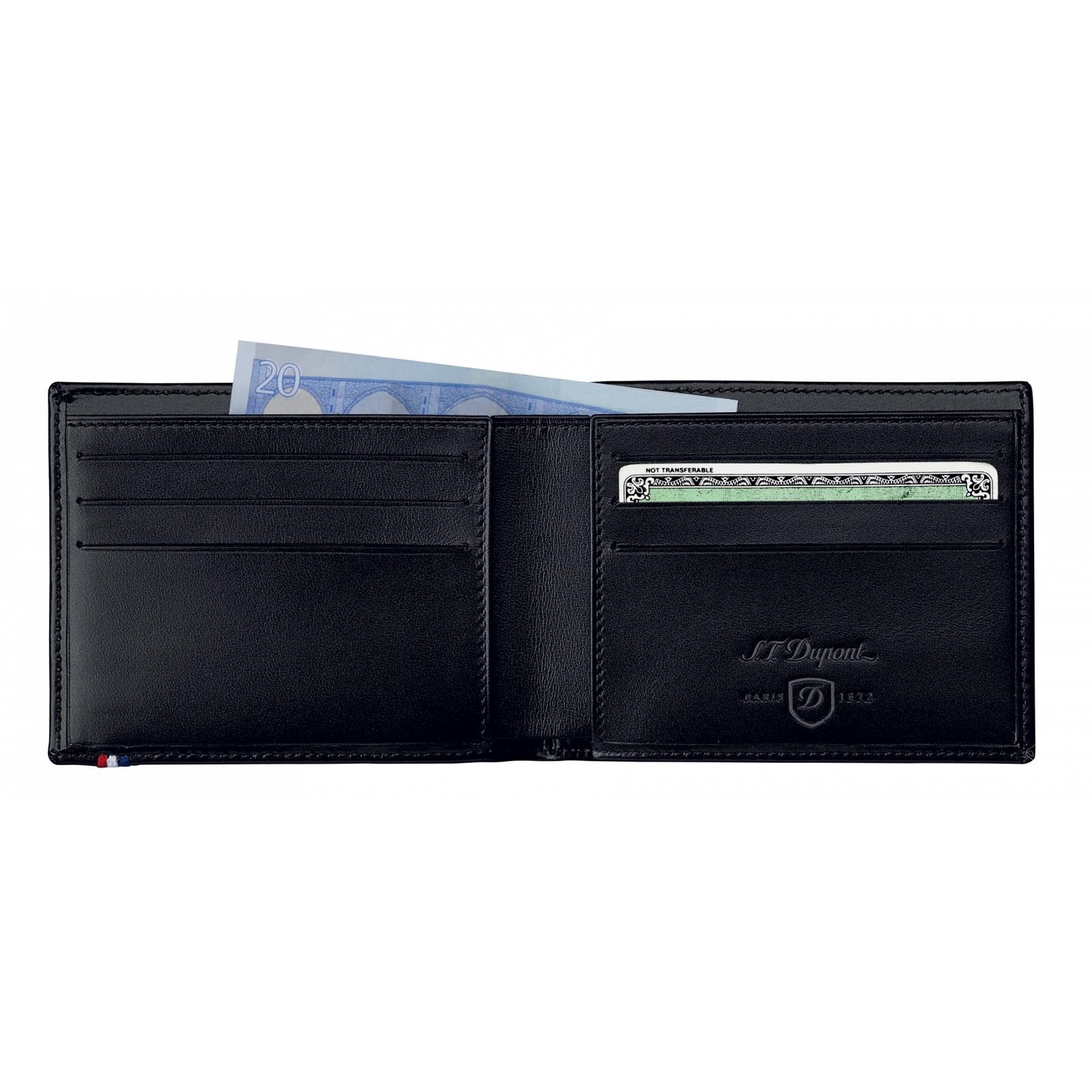BILLFOLD 6 CREDIT CARDS, LINE D LEATHER view 2