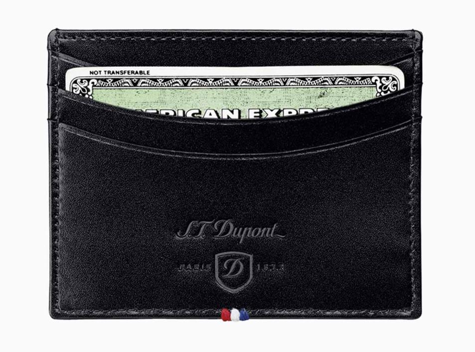 CREDIT CARD HOLDER LINE D BLACK view 2