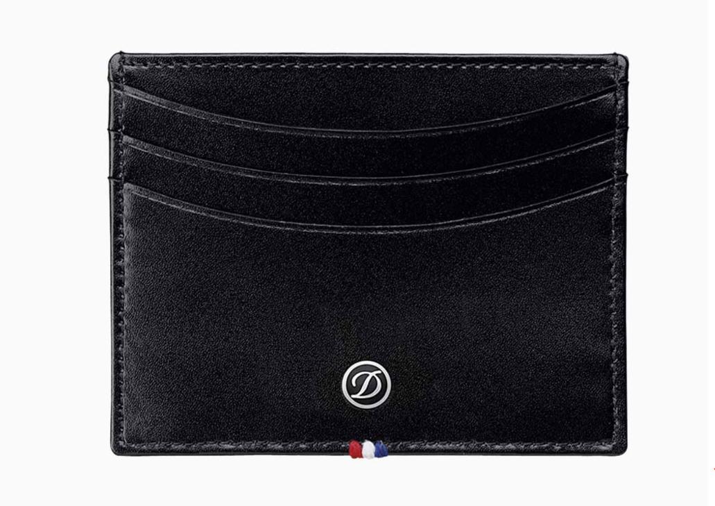 CREDIT CARD HOLDER LINE D BLACK