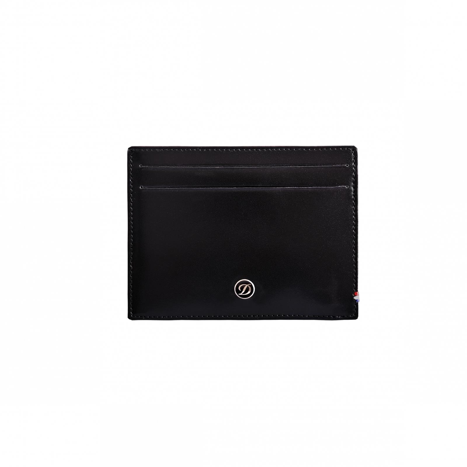 ID PAPER HOLDER, 4 CREDIT CARDS, LINE D LEATHER