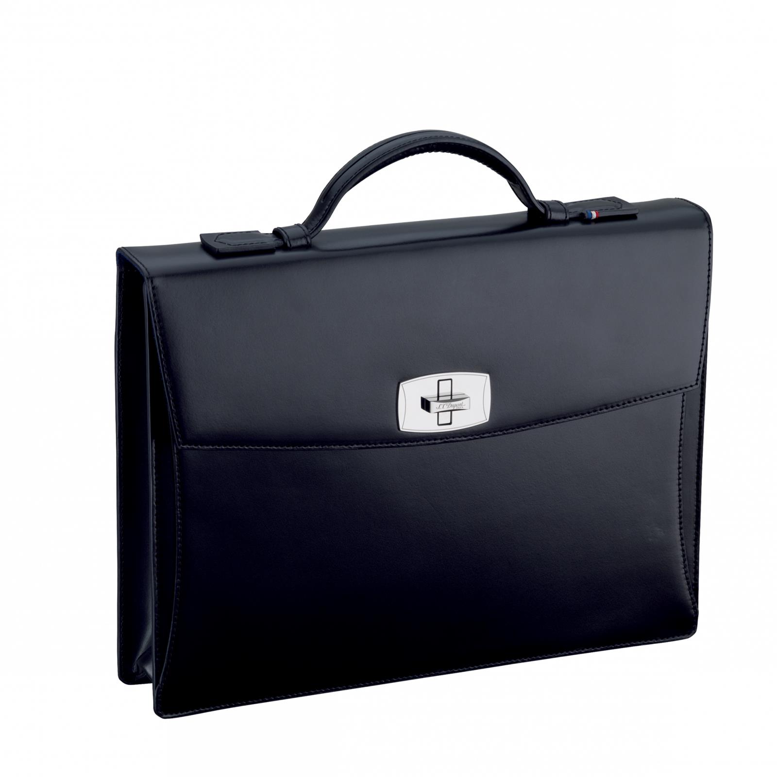 TOURNIQUET BRIEFCASE, LINE D LEATHER