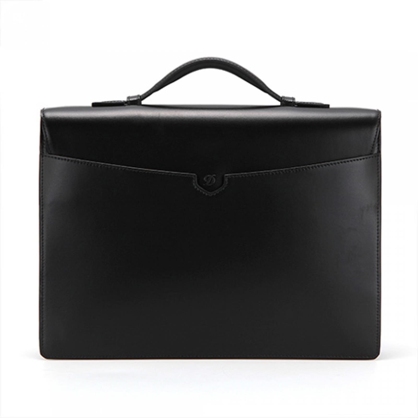 TOURNIQUET BRIEFCASE, LINE D LEATHER view 4
