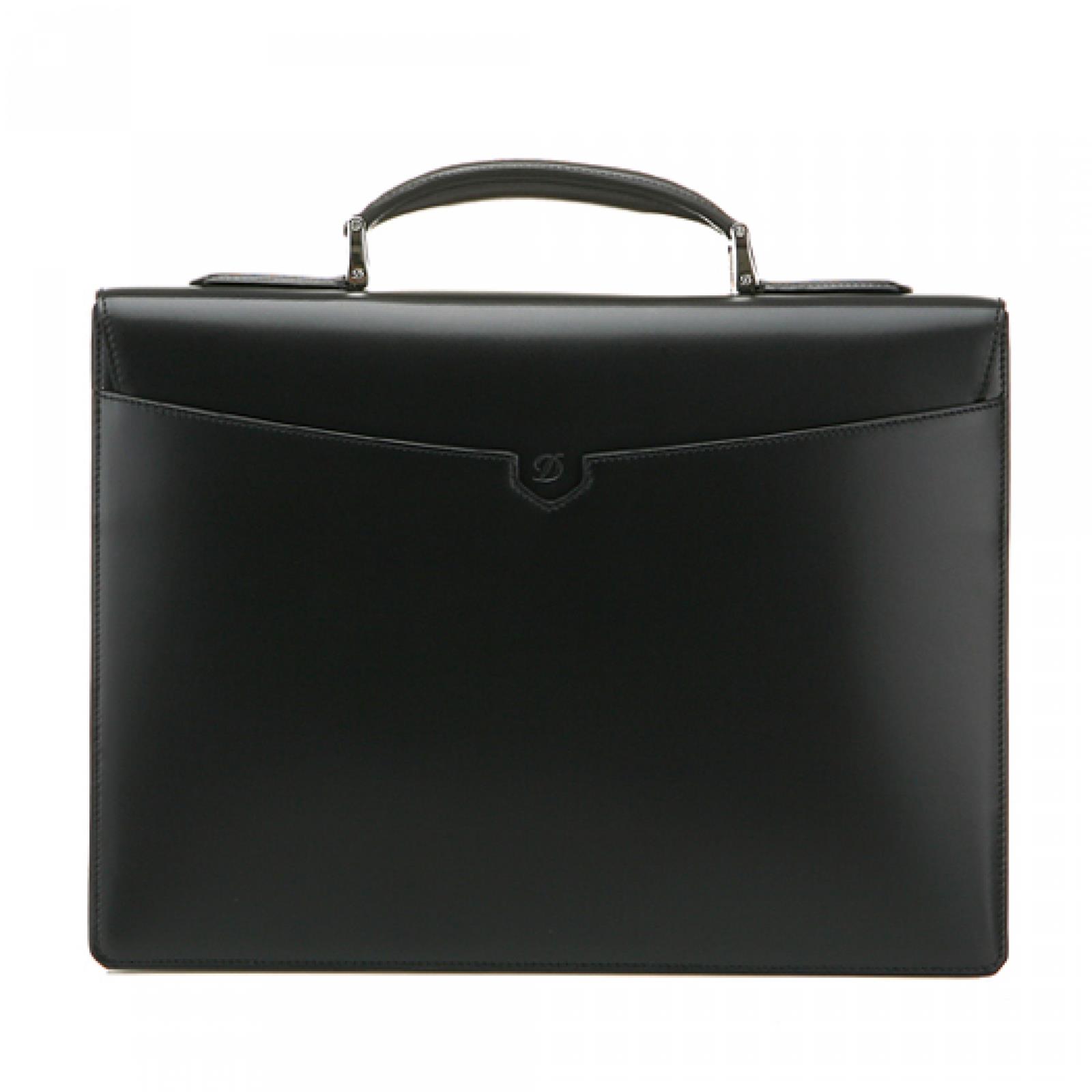 ONE GUSSET BRIEFCASE, LINE D LEATHER view 3