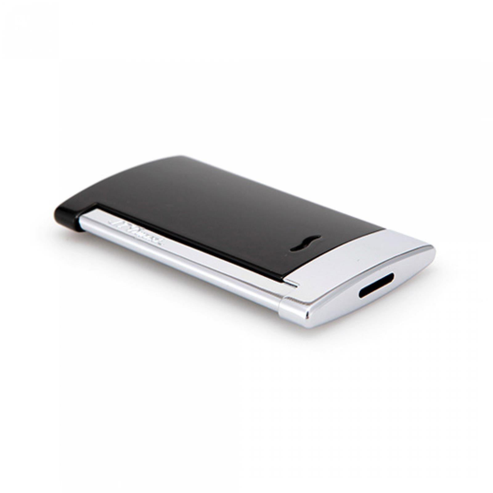 SLIM7 BLACK AND CHROME FINISH LIGHTER view 3