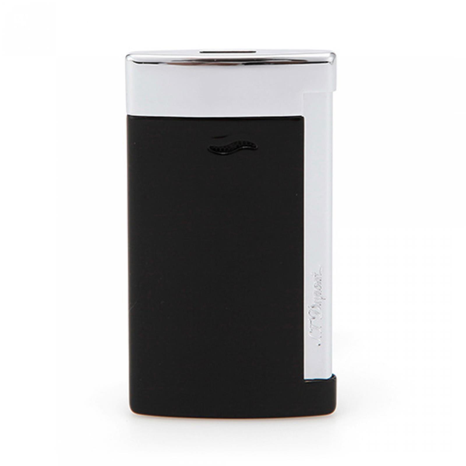 SLIM7 BLACK AND CHROME FINISH LIGHTER view 2