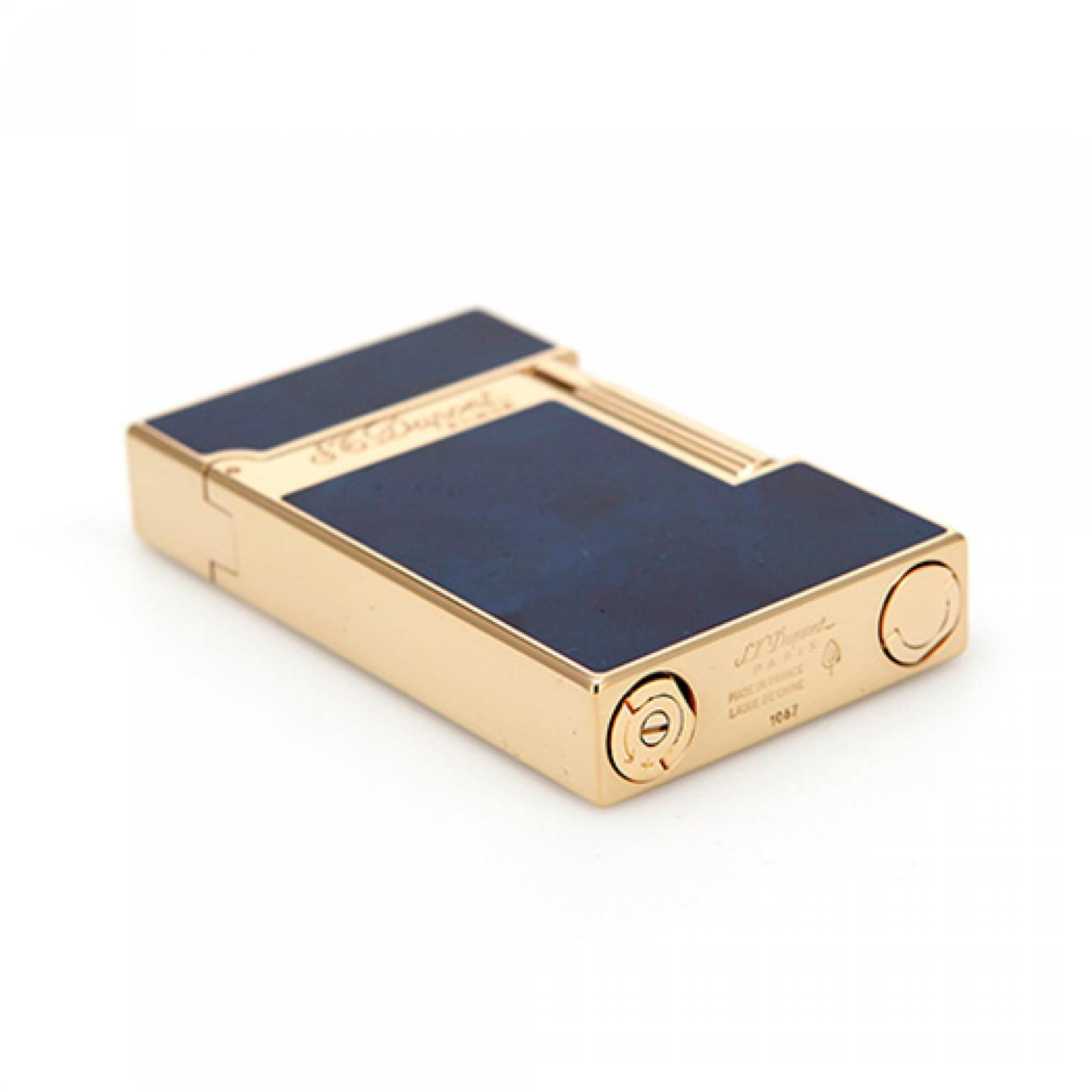 LIGNE2 YELLOW GOLD FINISH NATURAL LACQUER LIGHTER view 4