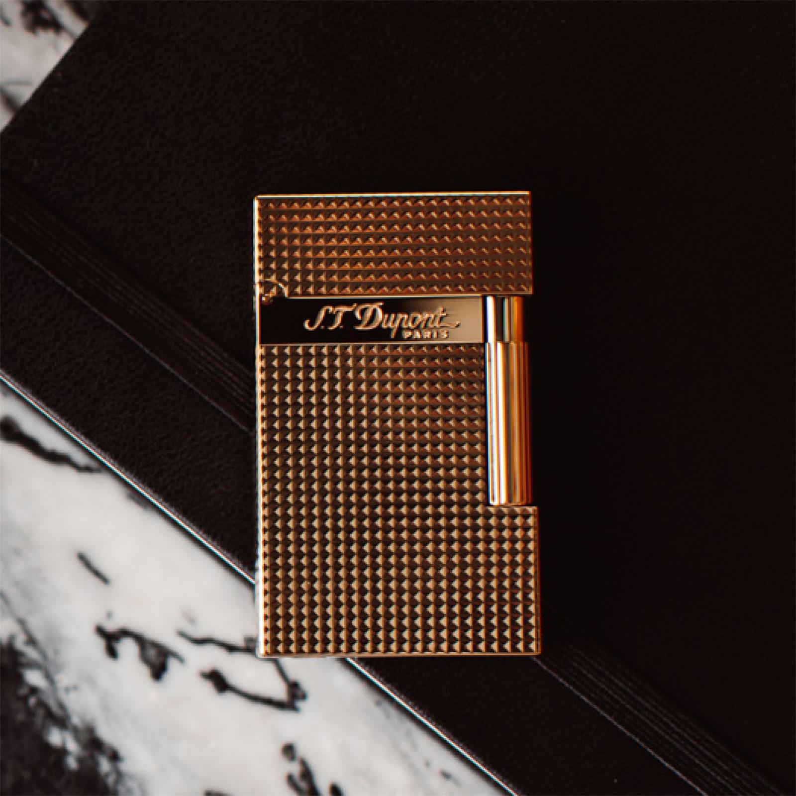 LIGNE2 YELLOW GOLD FINISH LIGHTER view 3