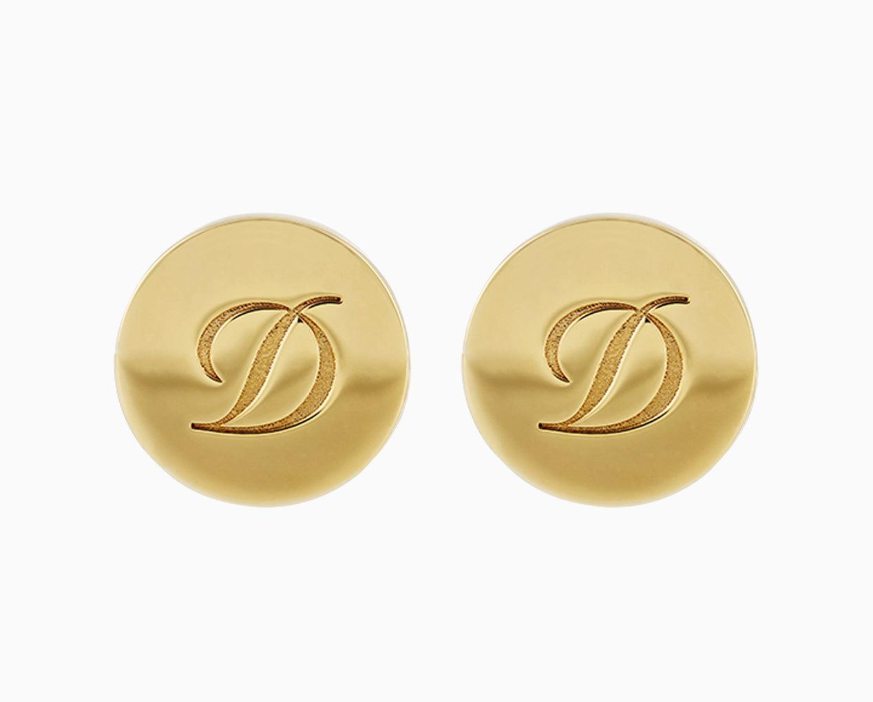 CUFFLINKS D GOLDEN view 3