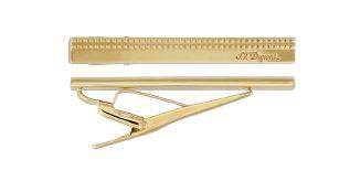 TIE BAR DIAMOND HEAD GOLDEN view 2