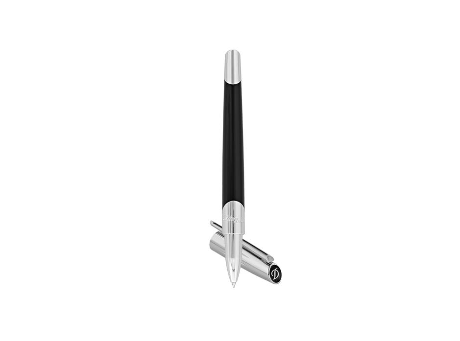 DEFI MILLENIUM ROLLERBALL PEN SHINY SILVER/BACK