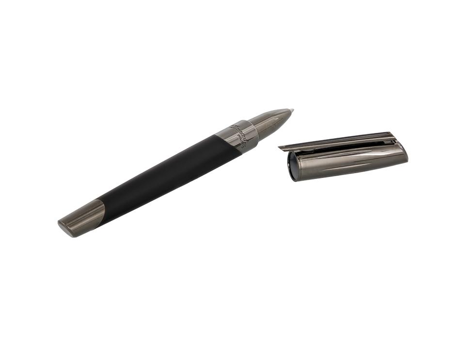 DEFI MILLENIUM ROLLERBALL PEN GUN METAL/MATTE BLACK view 2