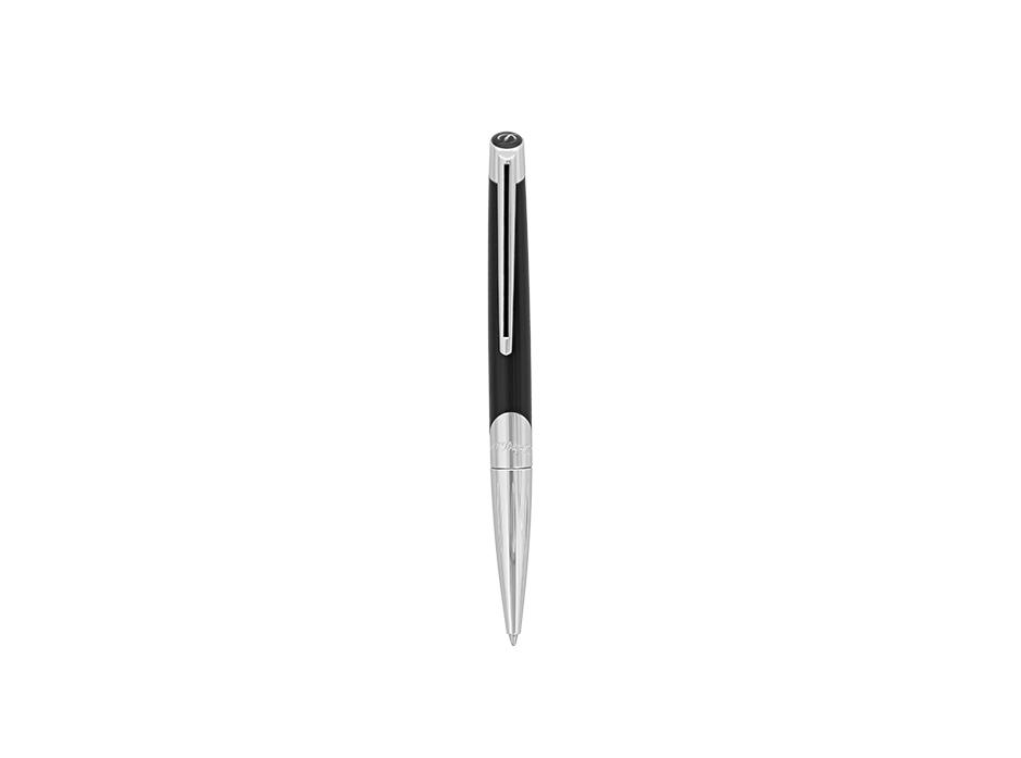 DEFI MILLENIUM BALLPOINT PEN SHINY SILVER/BLACK