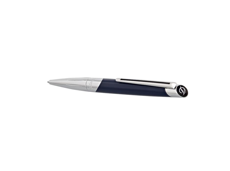 DEFI MILLENIUM BALLPOINT PEN SILVER/BLUE NAVY view 4