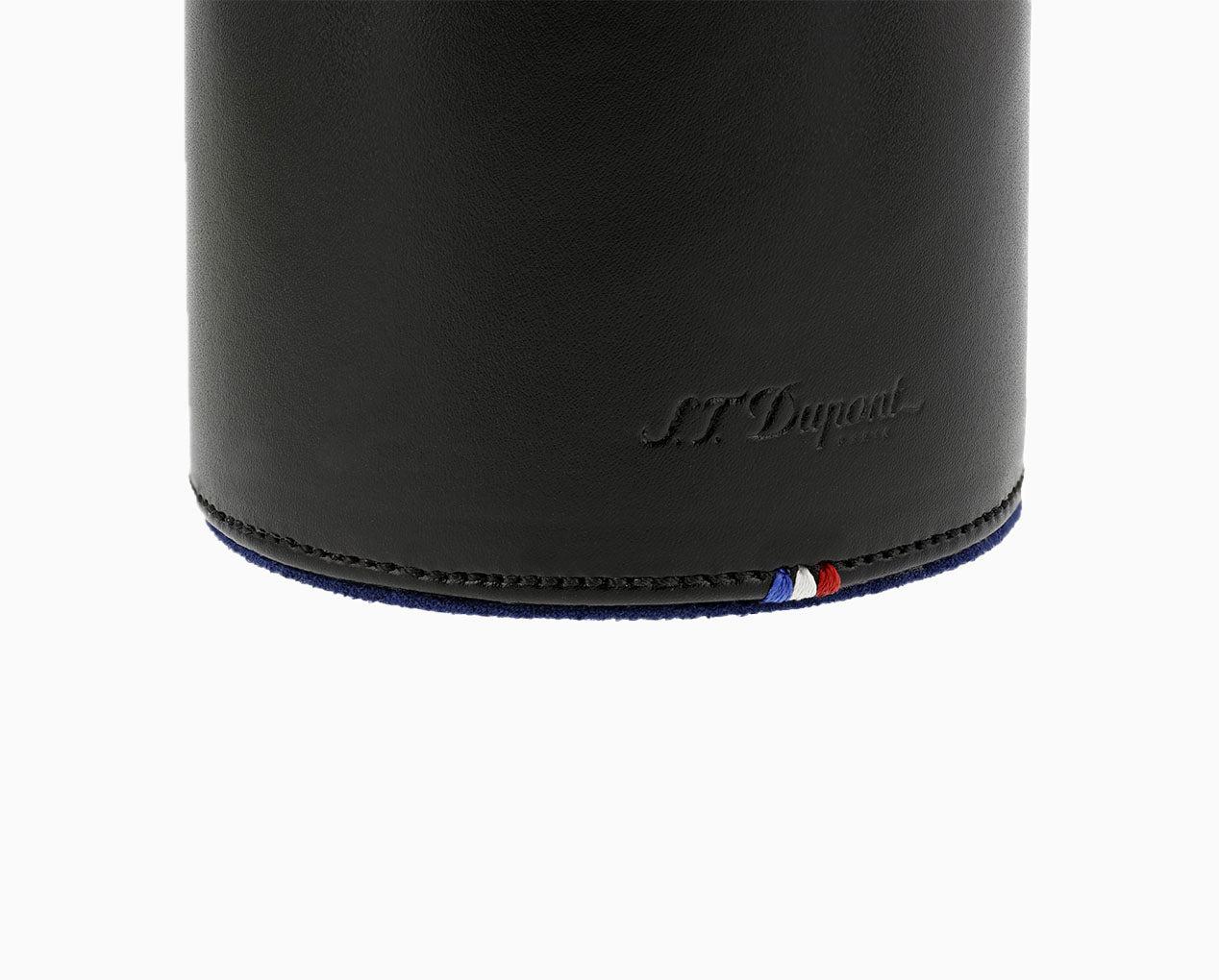 PEN BOX LEATHER BLACK view 4