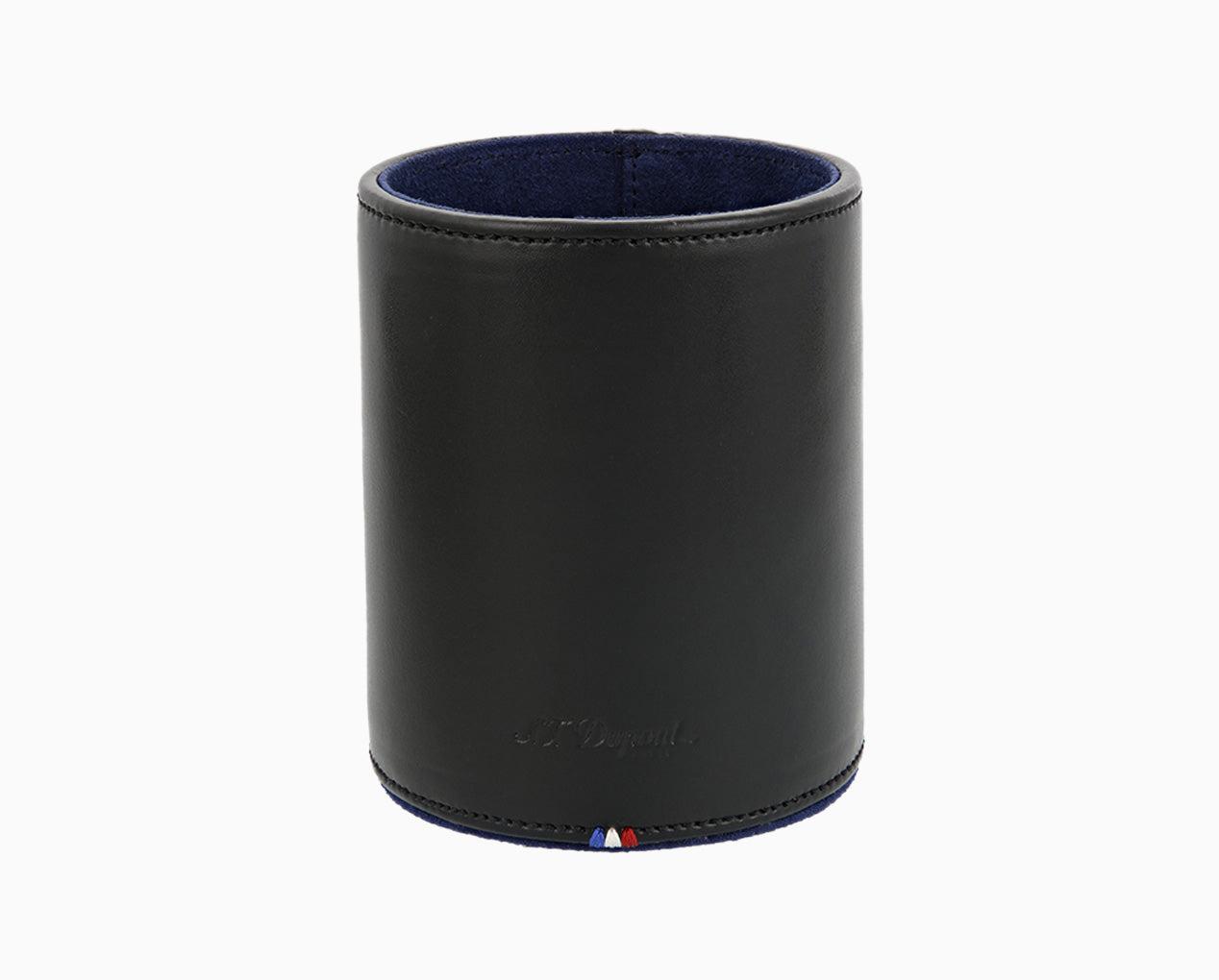 PEN BOX LEATHER BLACK