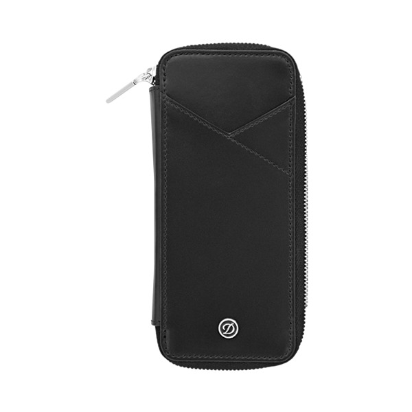 line d 3 pen case  black