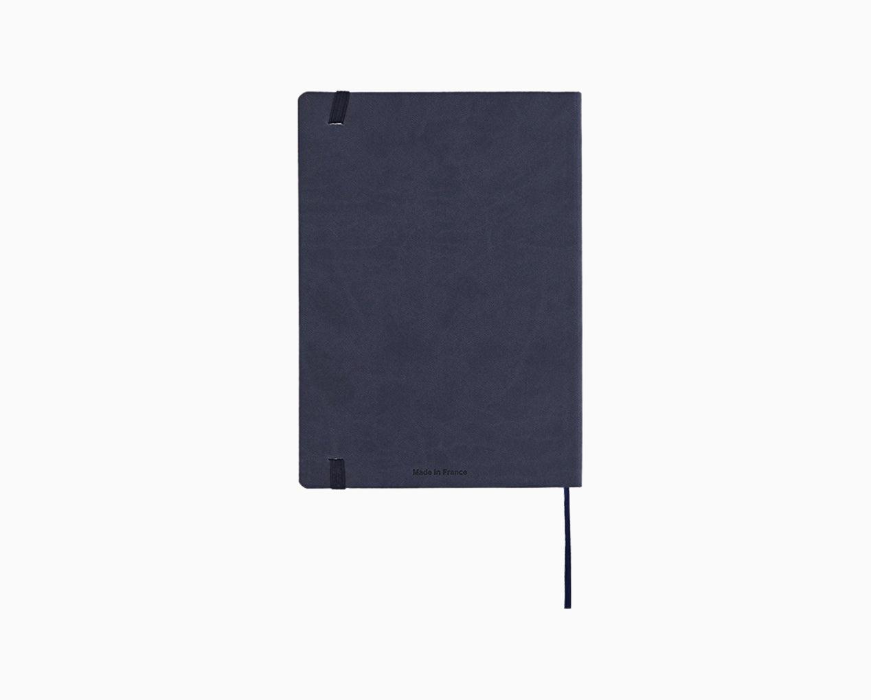 NAVY BLUE A5 NOTEBOOK view 2