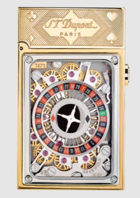 LIGHTER HAUTE CREATION COMPLICATION CASINO YELLOW GOLD