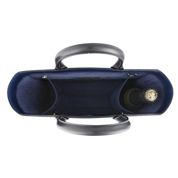 atelier Bottle holder tote  blue view 2