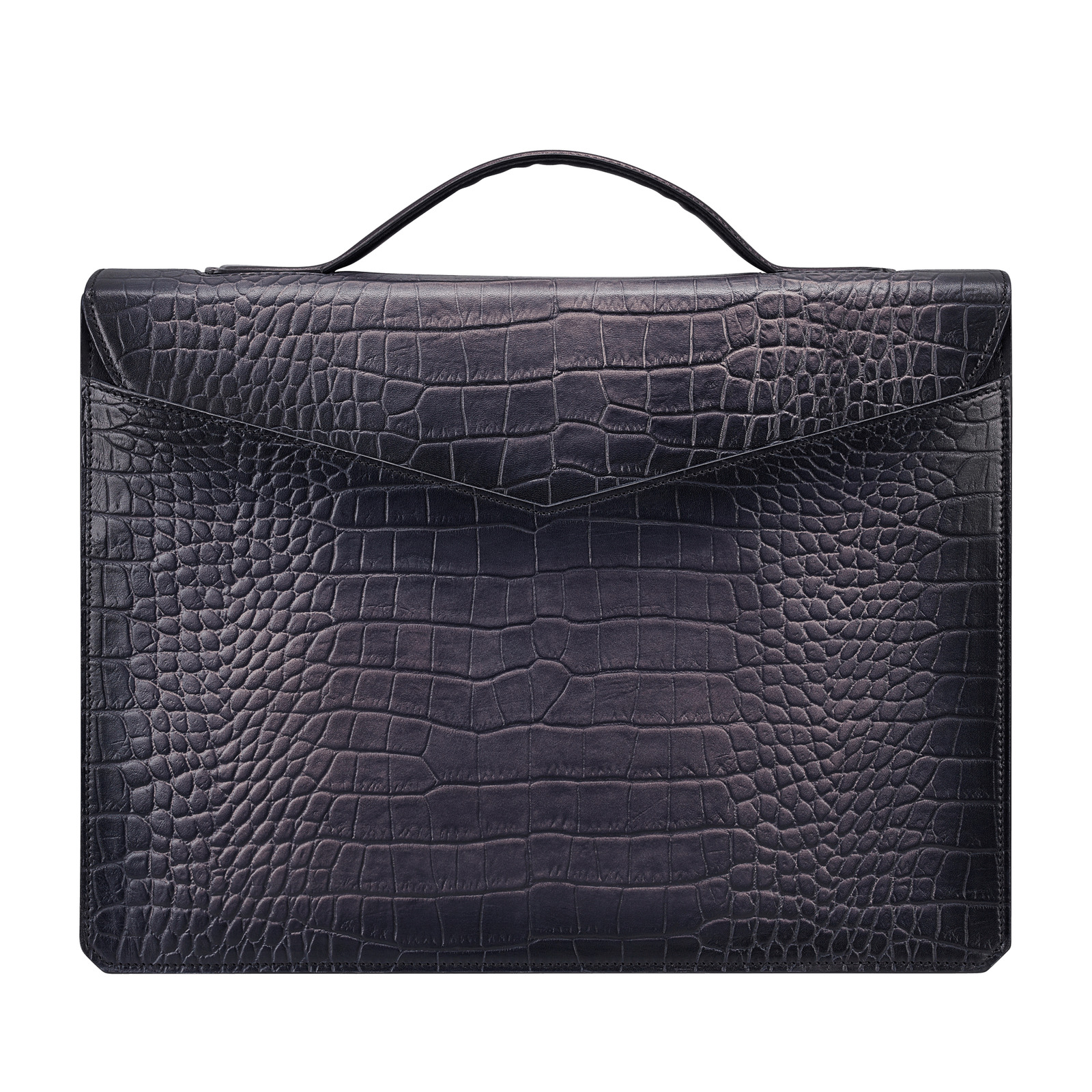 Atelier Leather-briefcase Black view 2