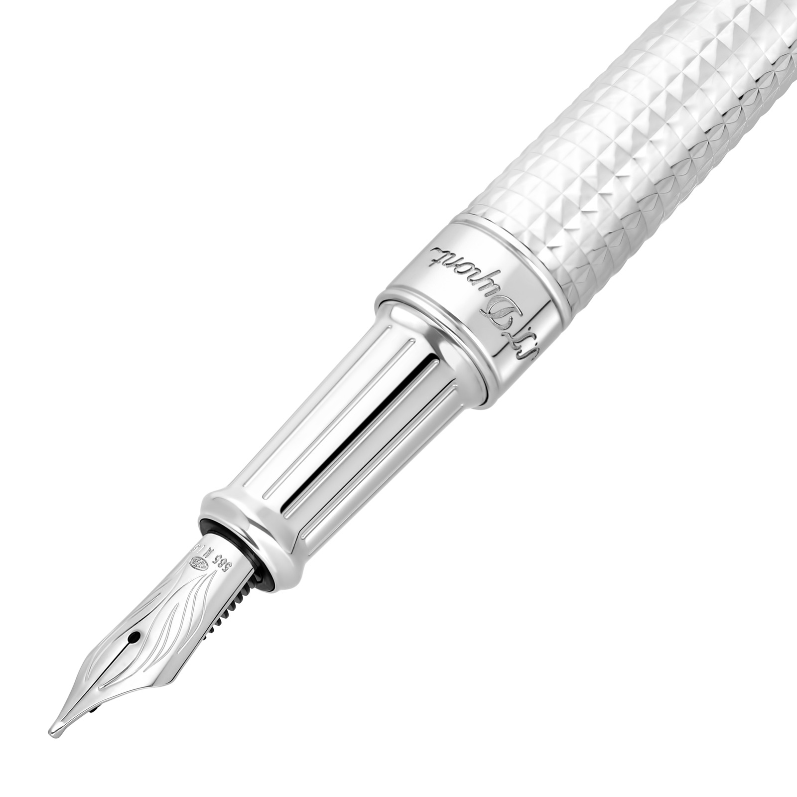 Line D Eternity Fountain pen Medium Silver view 2