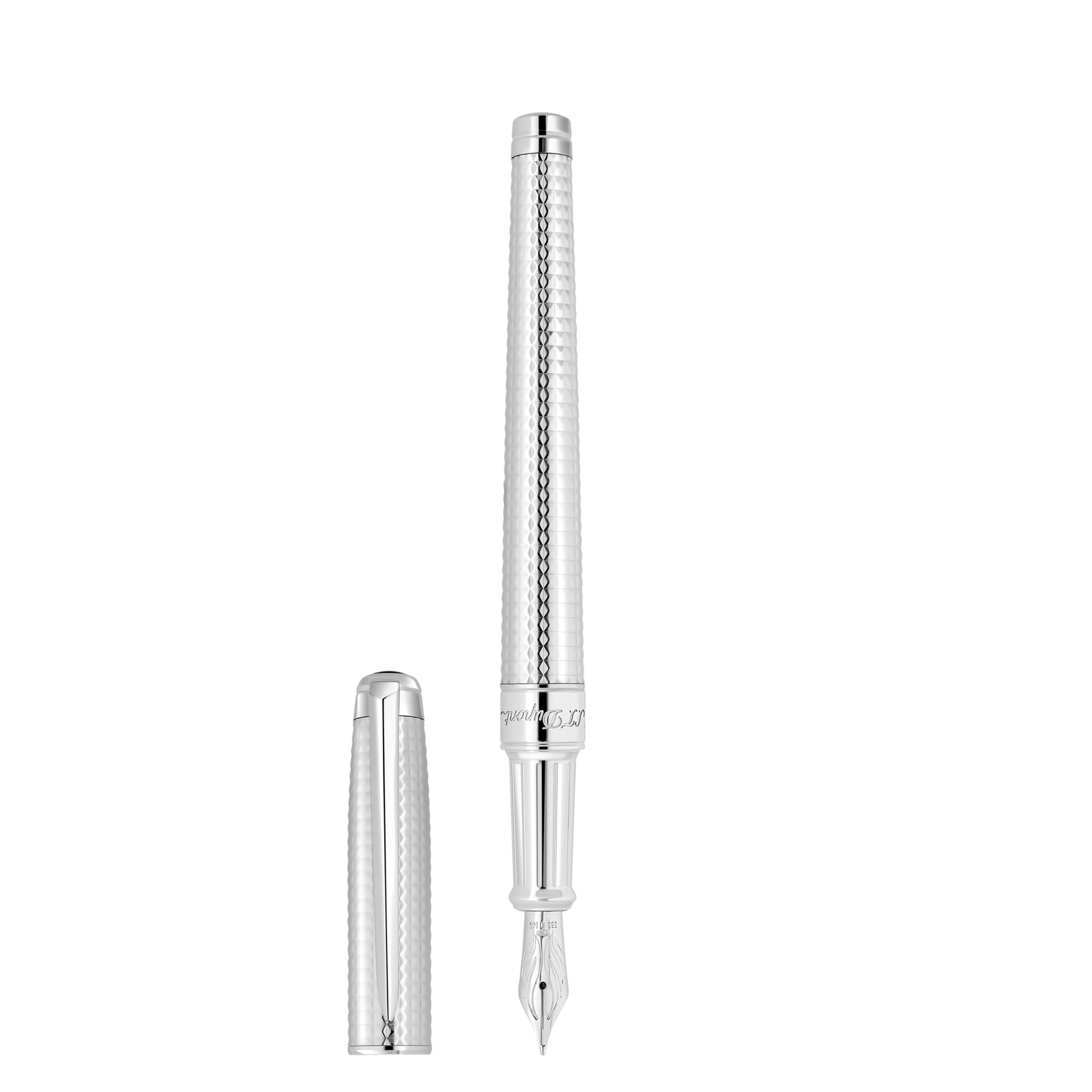 Line D Eternity Fountain pen Medium Silver view 3