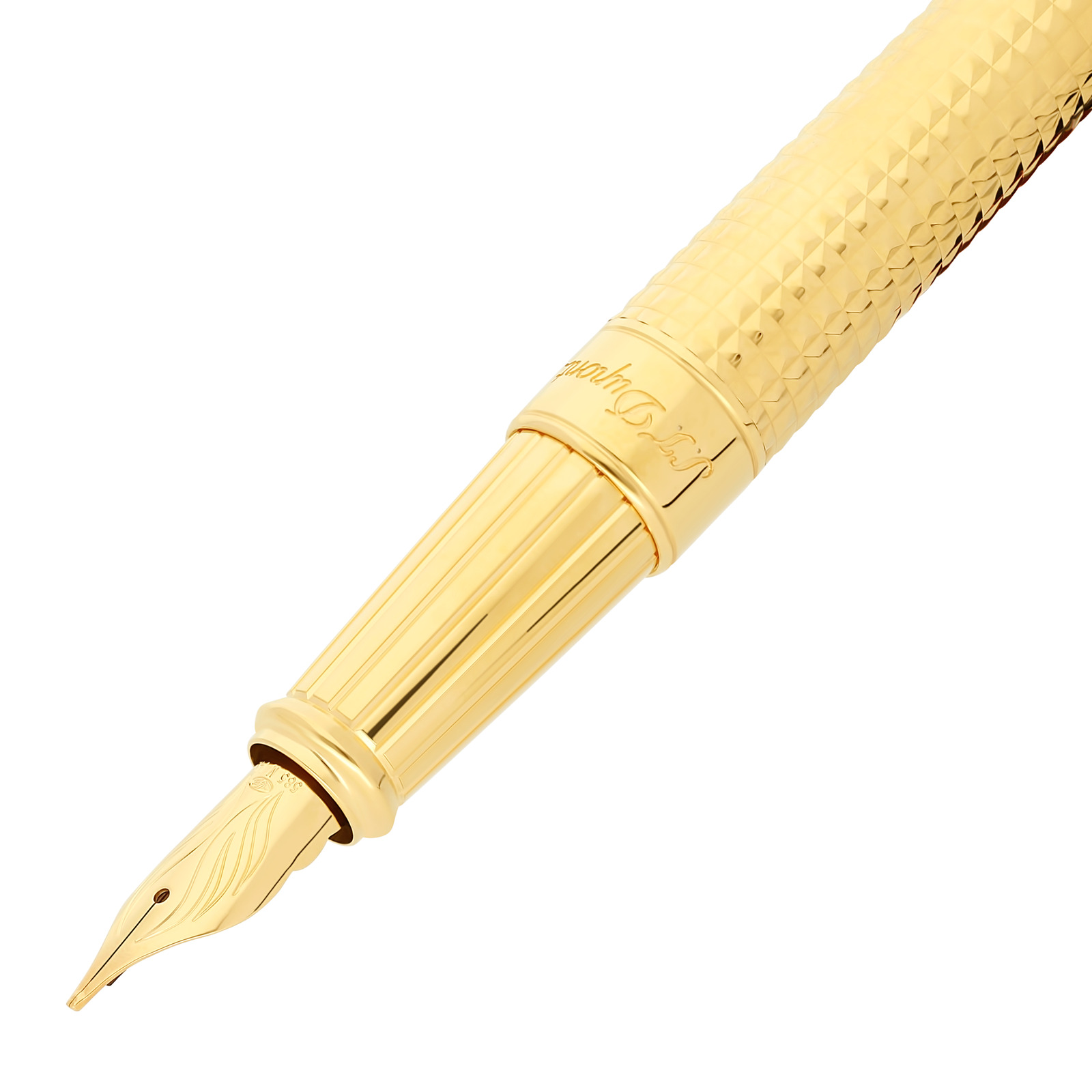 Line D Eternity Fountain pen Gold view 2