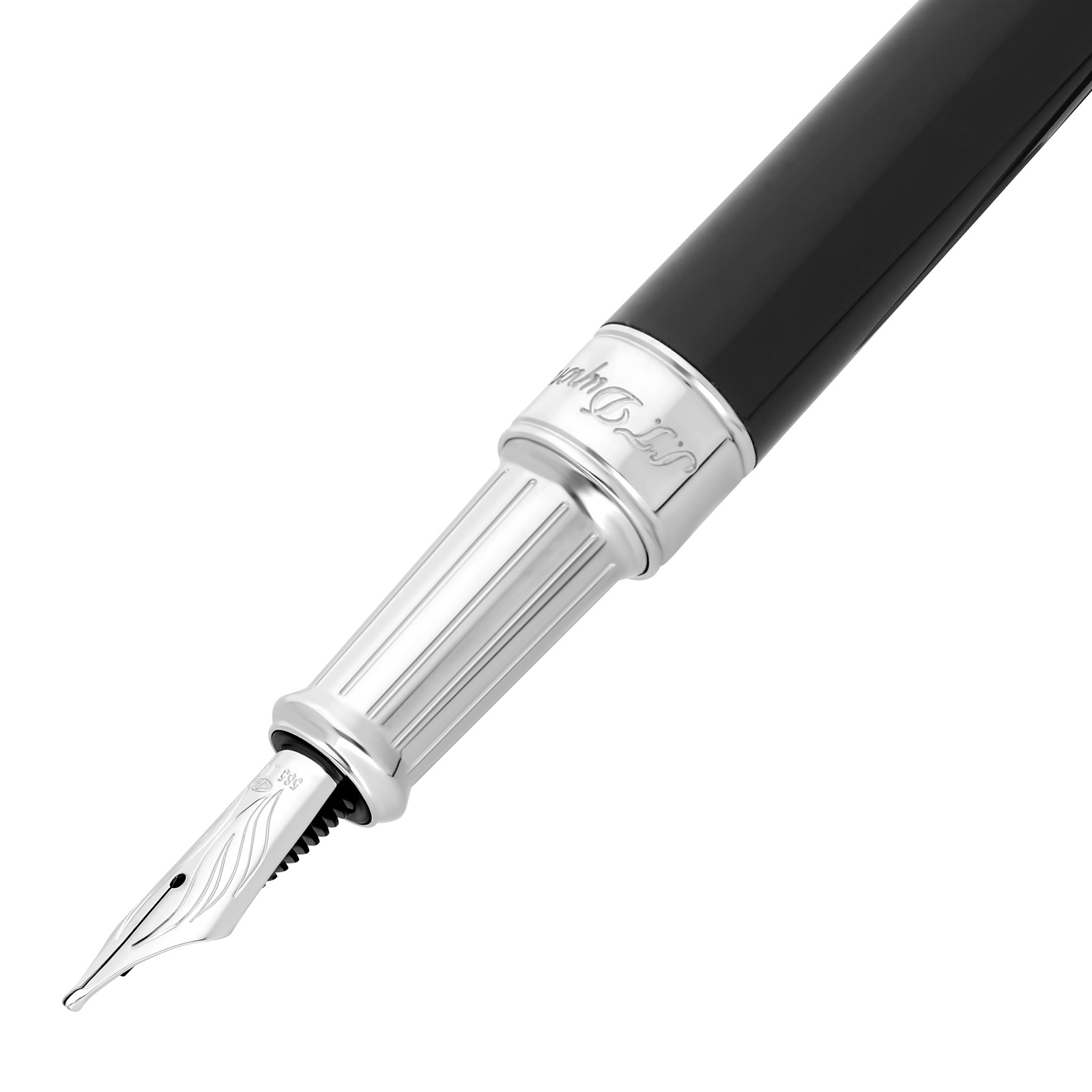 line d eternity Fountain pen Medium black view 2