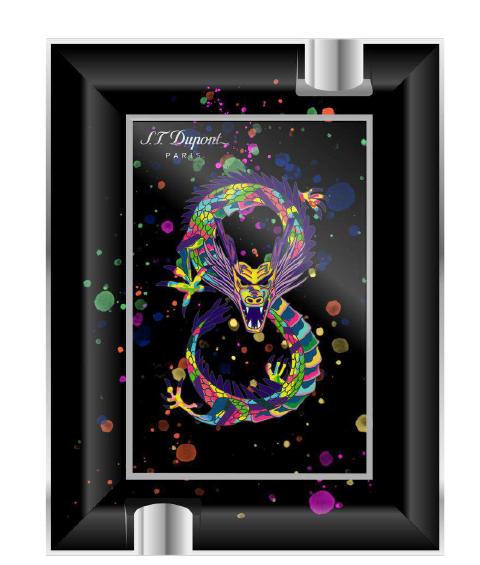 LARGE ASHTRAY DRAGON BLACK