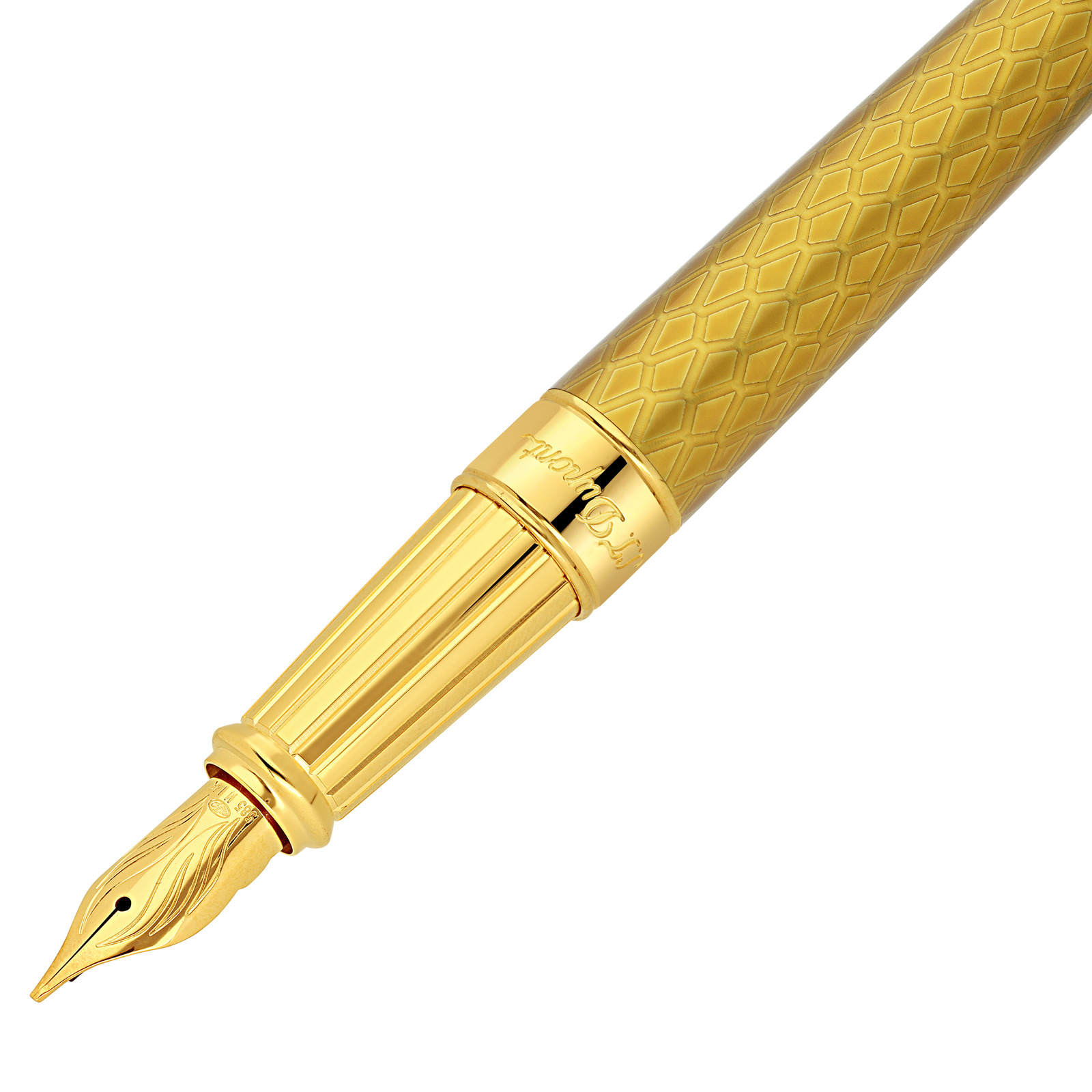 Line D Eternity Fountain pen Gold view 2