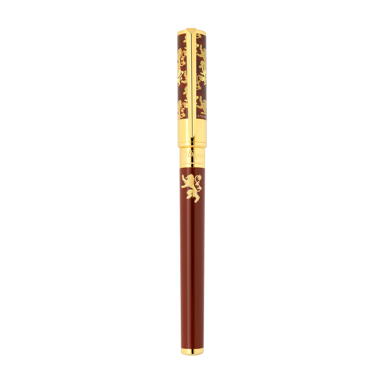 D Initial Rollerball Pen Game of Thrones Burgundy