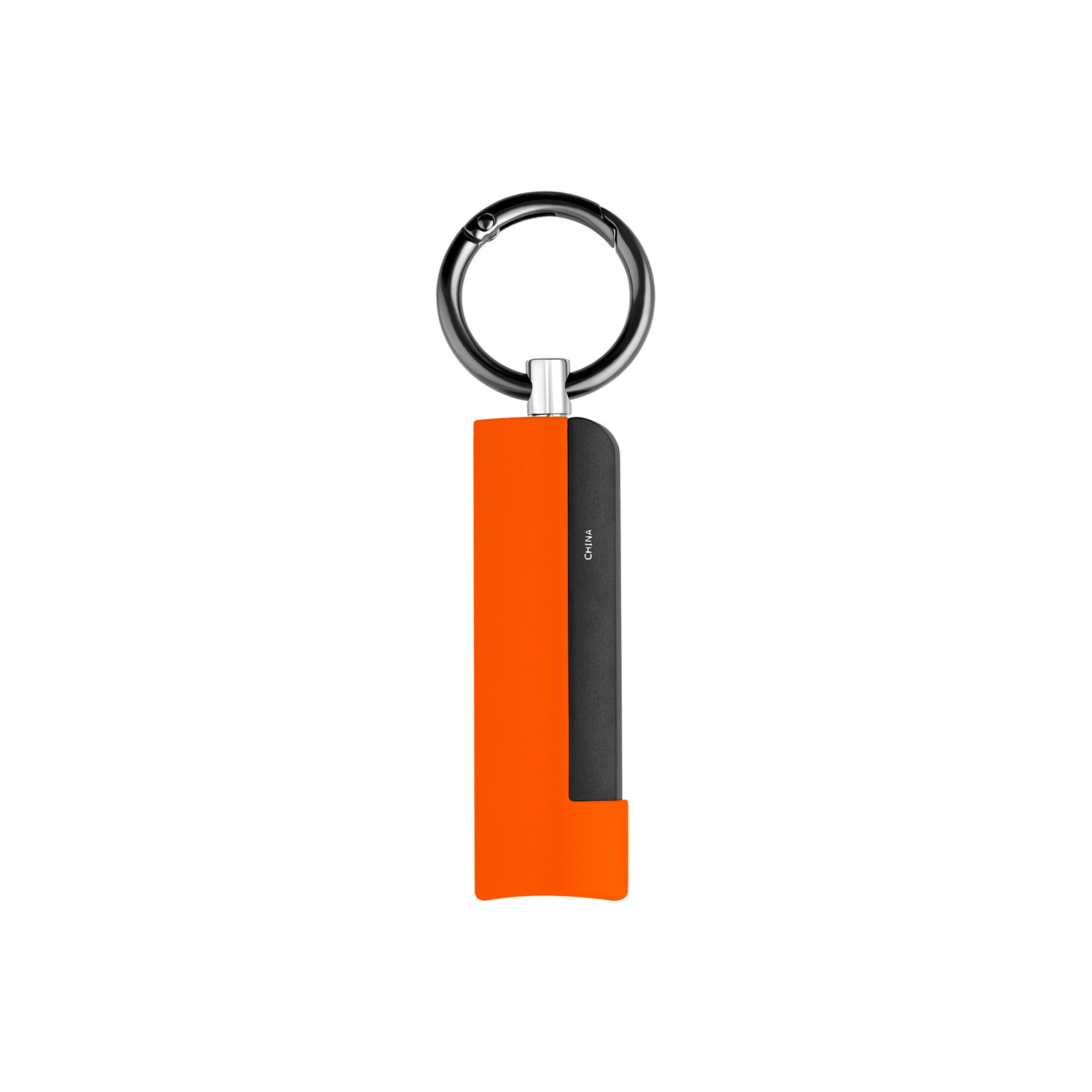 Cigar cutter Chrome Neon Orange view 2