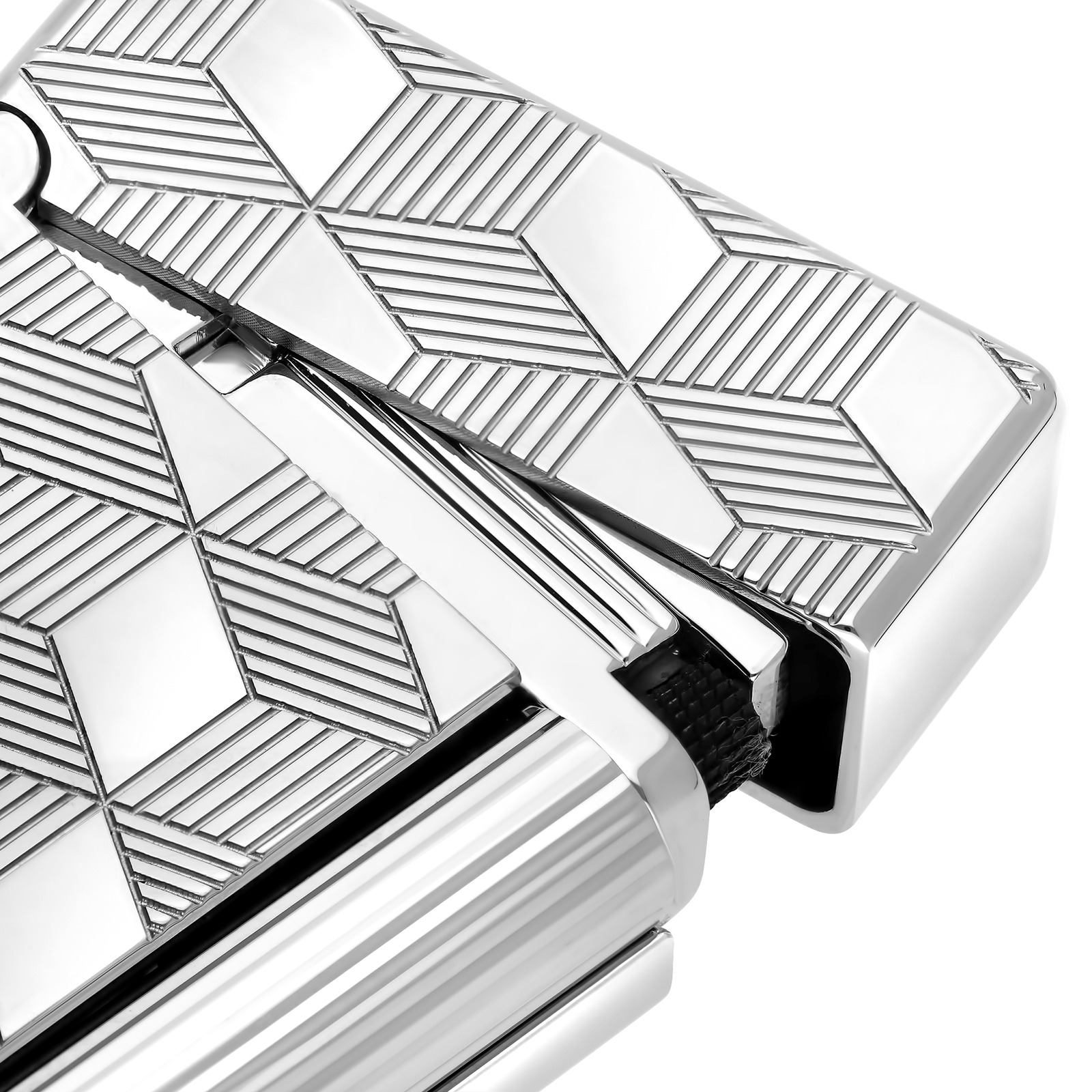 Initial Cube Silver view 2