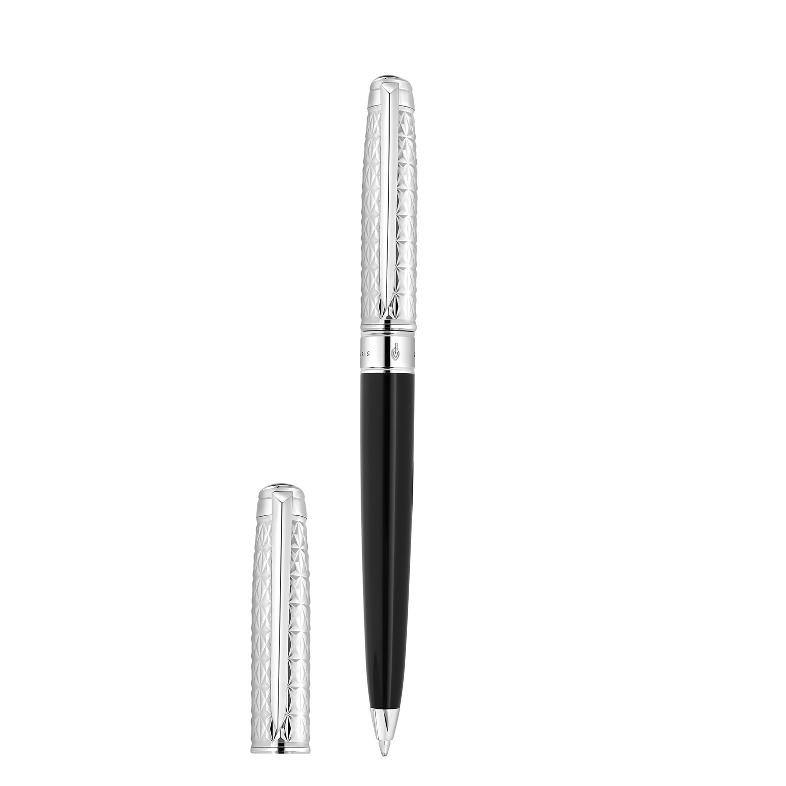Line D Eternity Ballpoint pen Fire X Black view 2