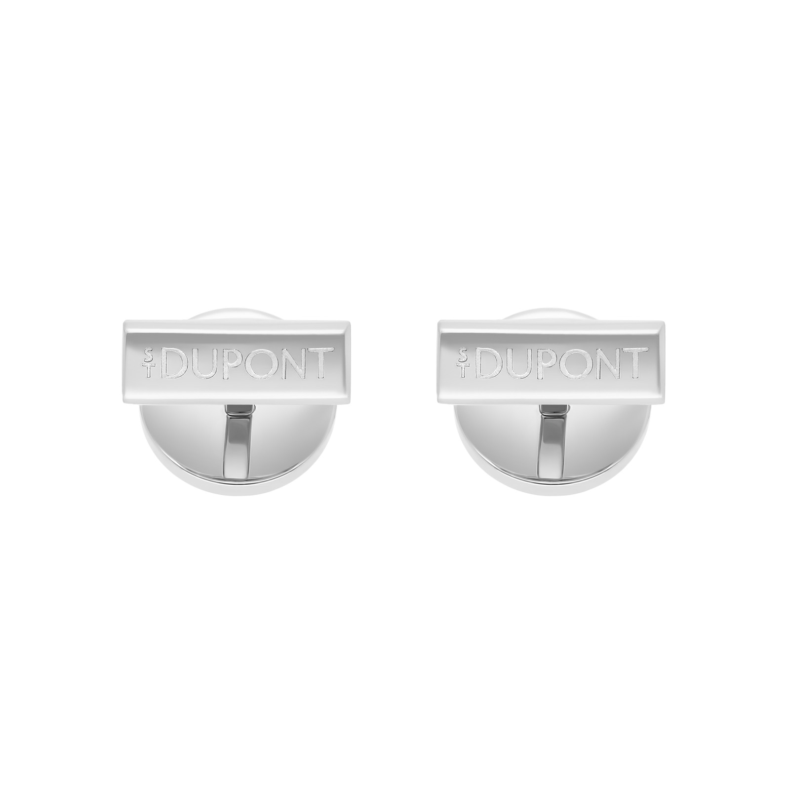 Cufflinks Chrome Monogram 1872 Silver view 2