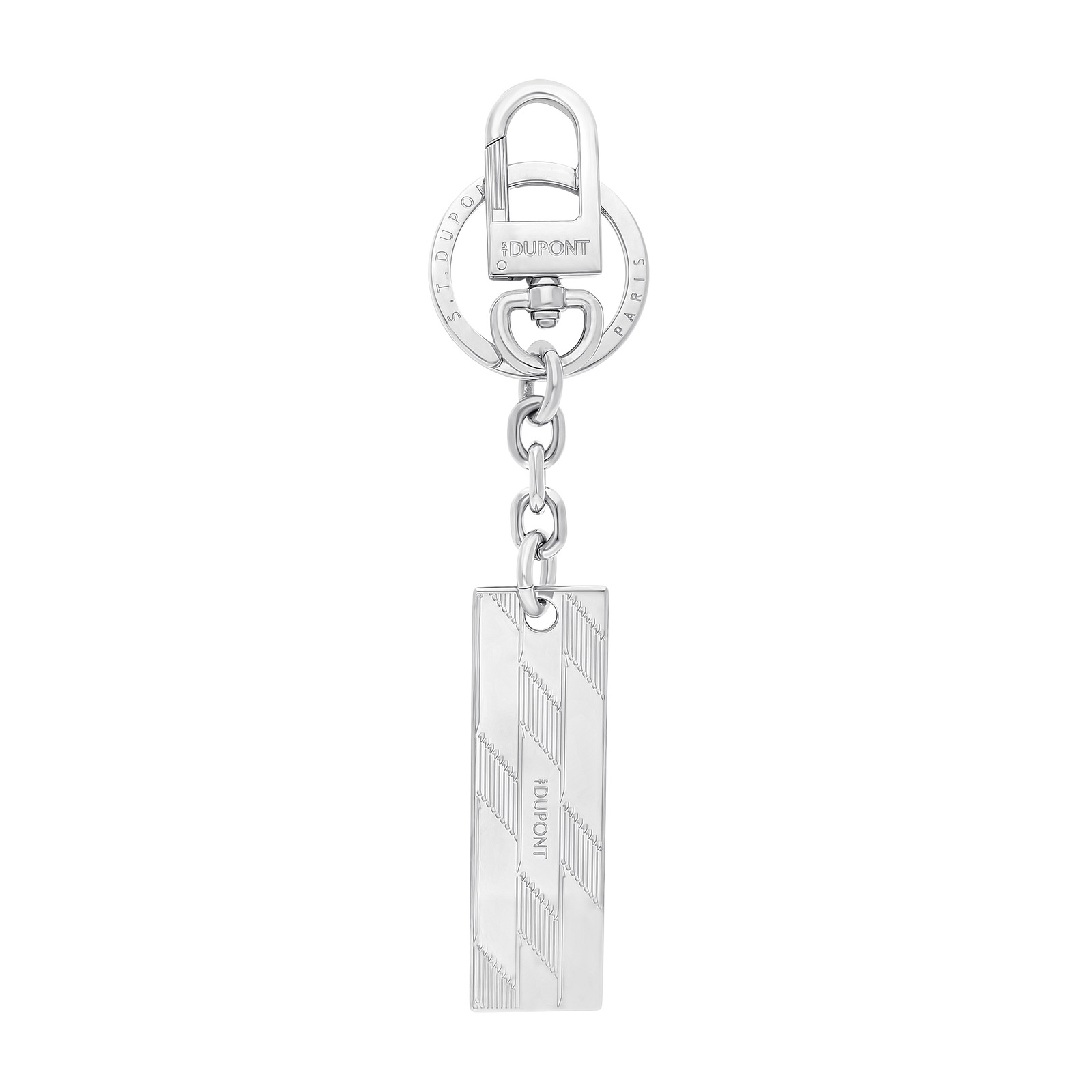 Keyrings Chrome Monogram 1872 Silver view 2