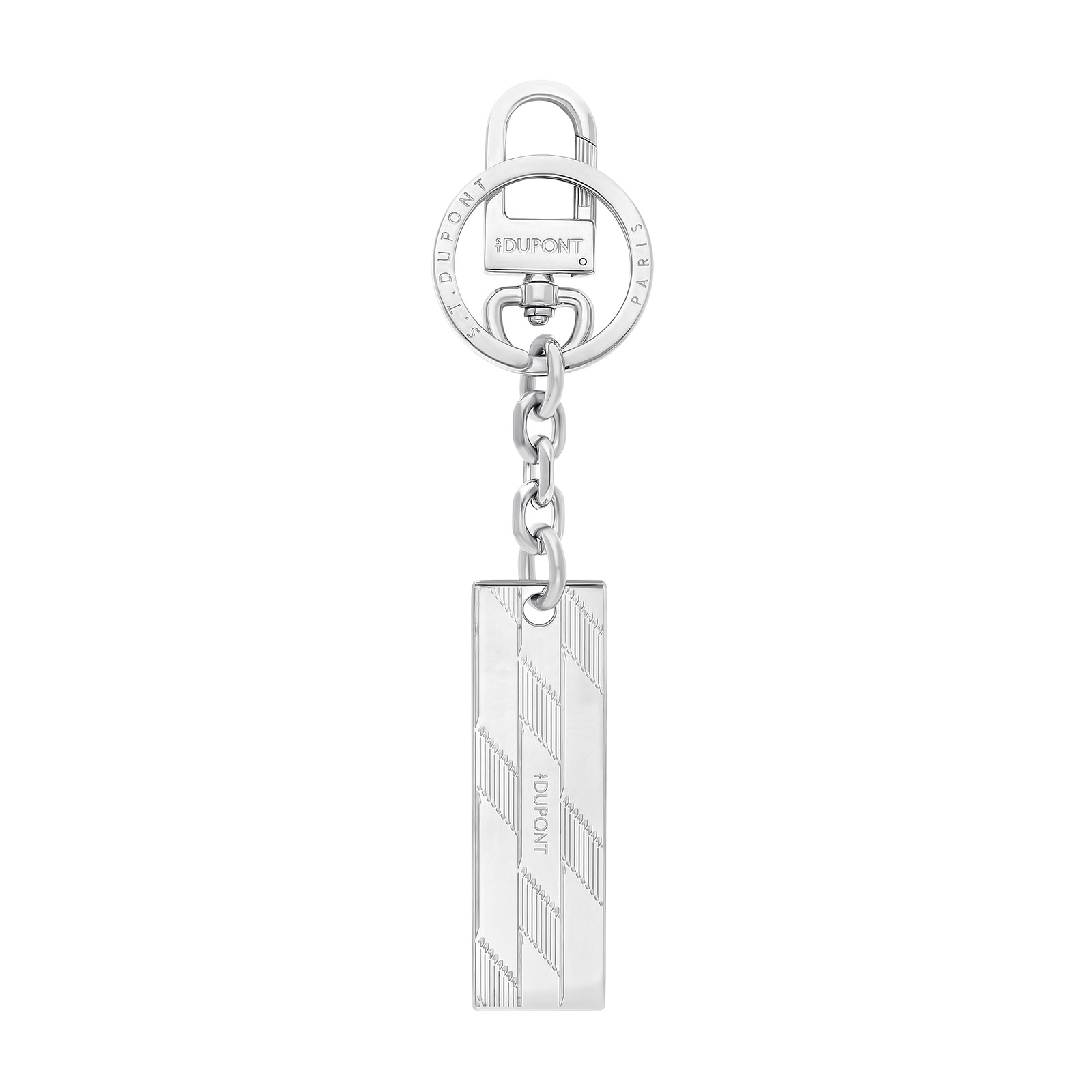 Keyrings Chrome Monogram 1872 Silver