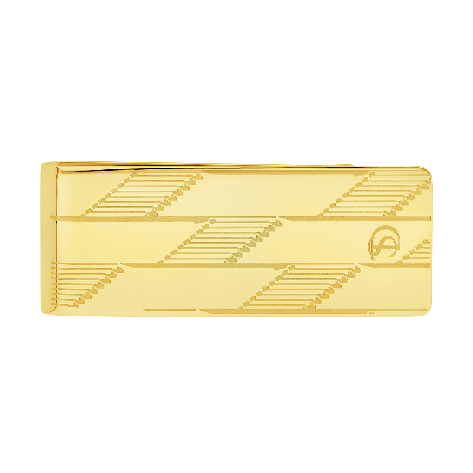 Money clip Chrome Monogram 1872 Silver