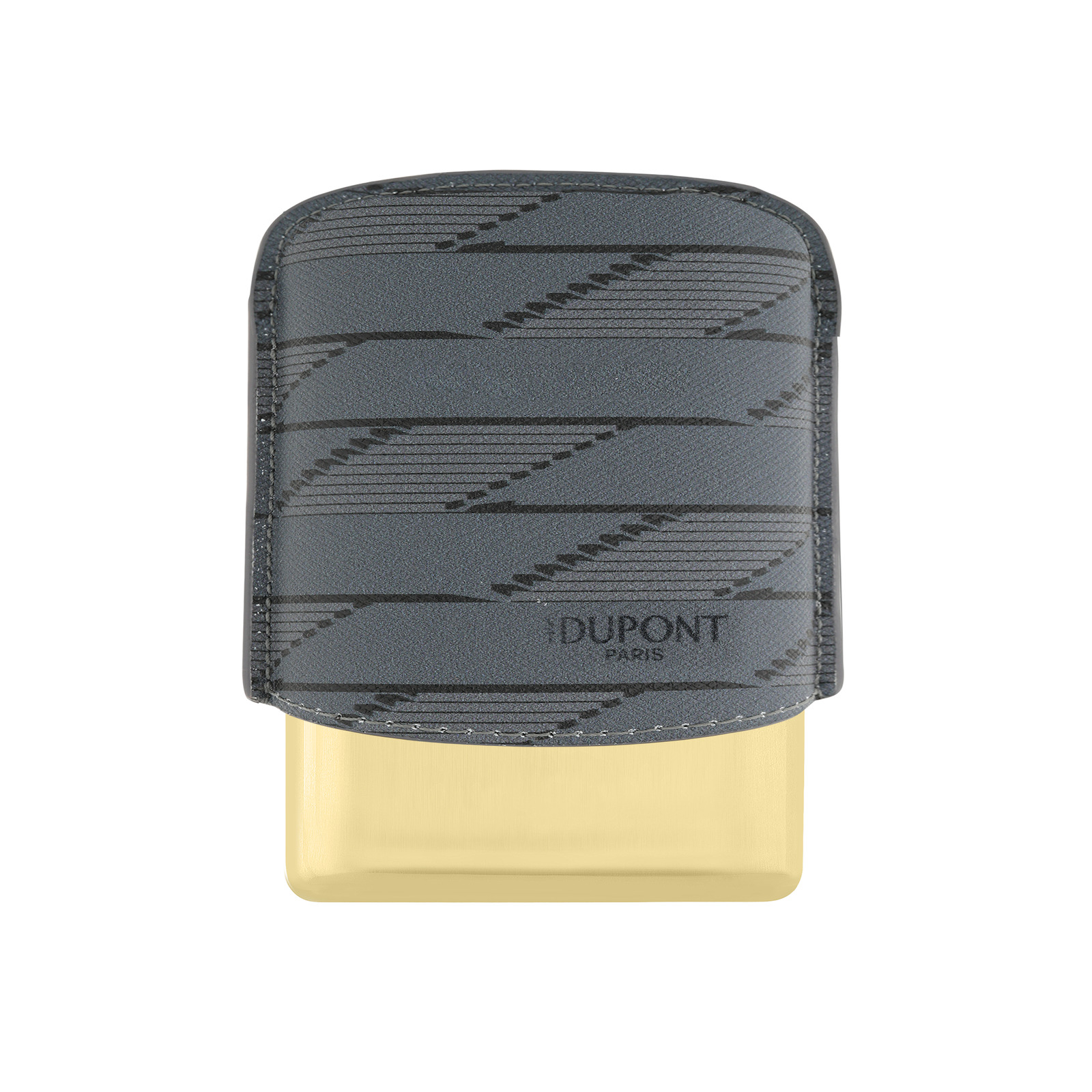 Cigarette case Coated canvas case monogram 1872 black view 2