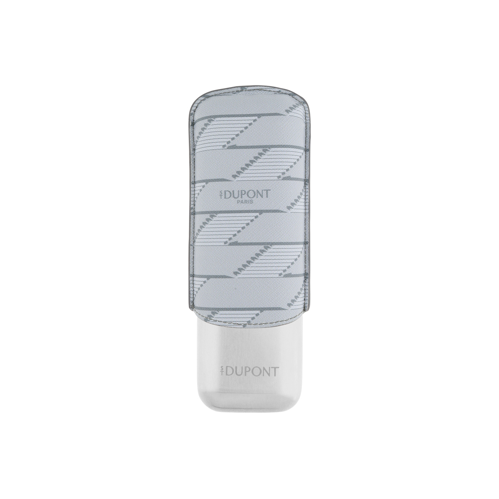 2 cigar case Coated canvas case monogram 1872 light grey