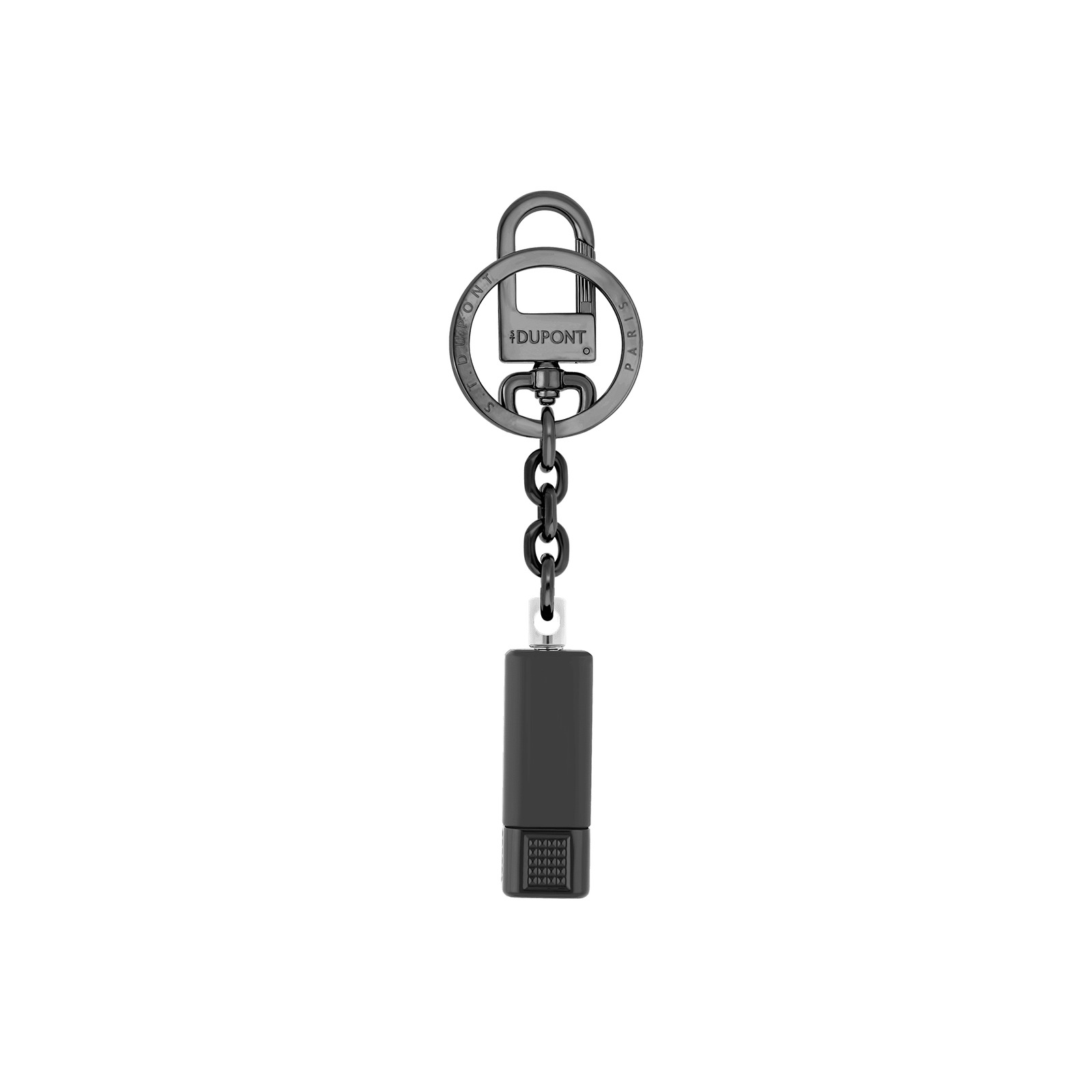 cigar cutter Double puncher  black view 2