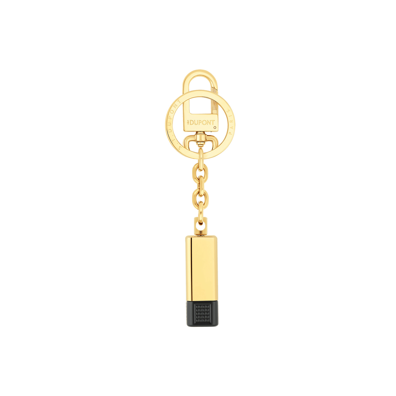 cigar cutter Double puncher  gold view 2