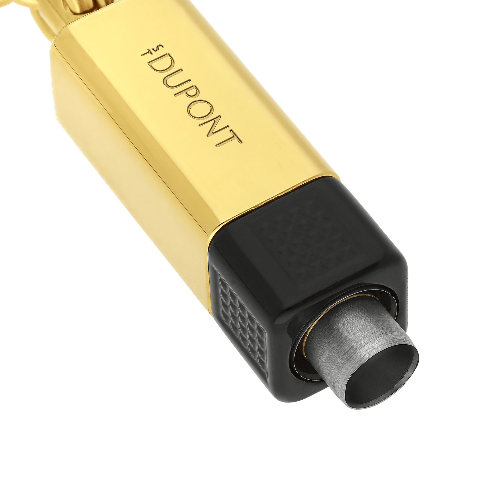 cigar cutter Double puncher  gold view 3