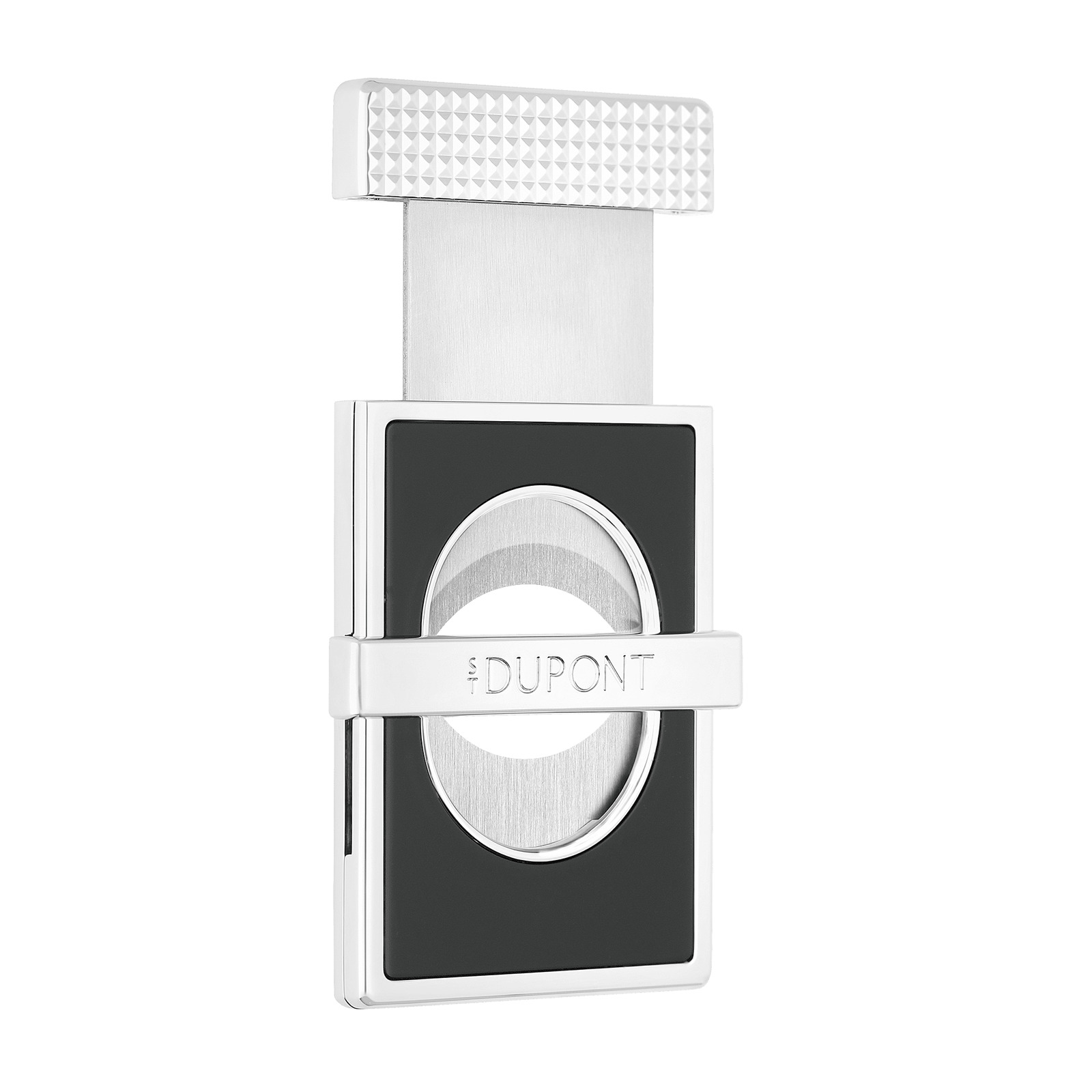 cigar cutter Cigar stand slim  silver view 3