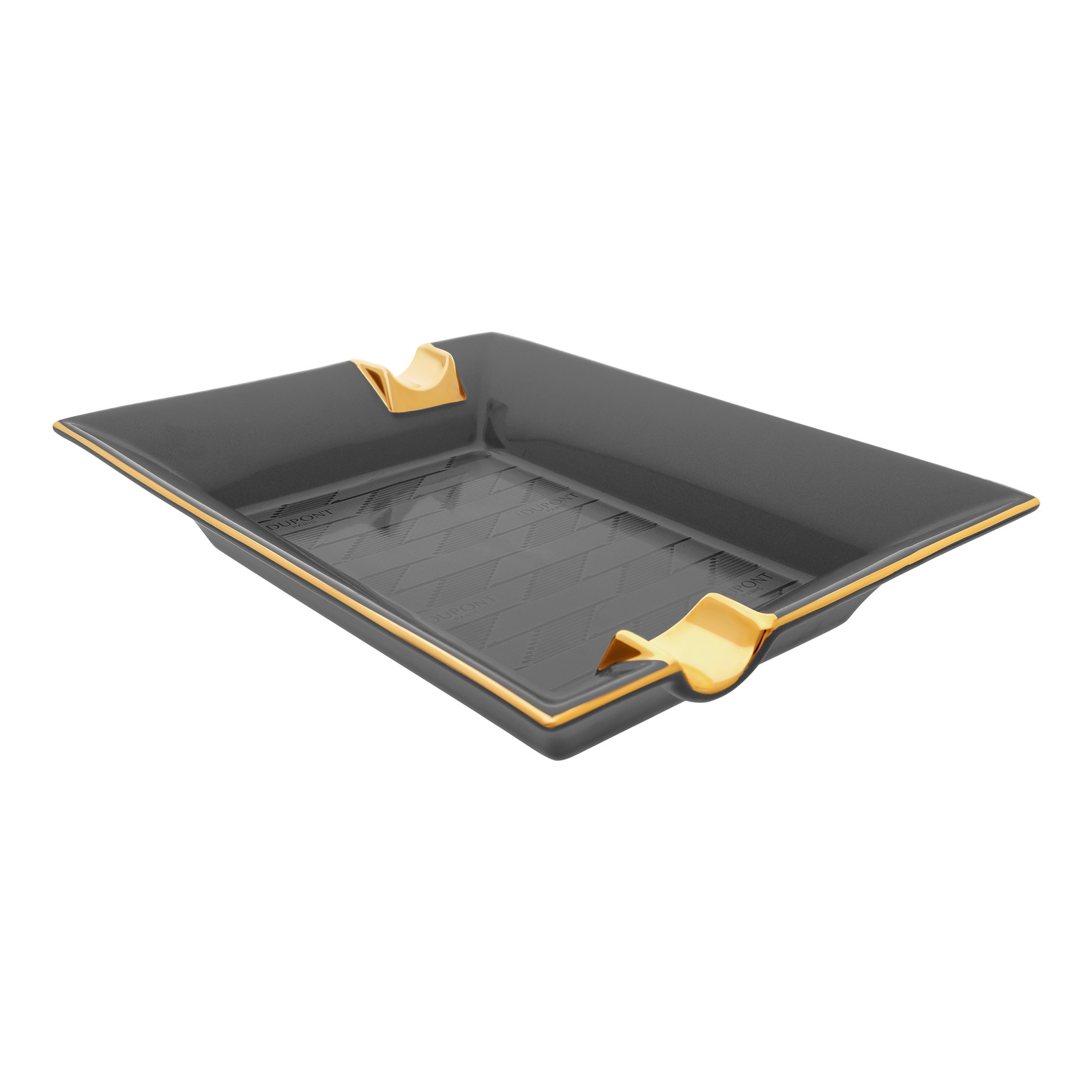 Ashtray Porcelain Monogram 1872 Black view 2