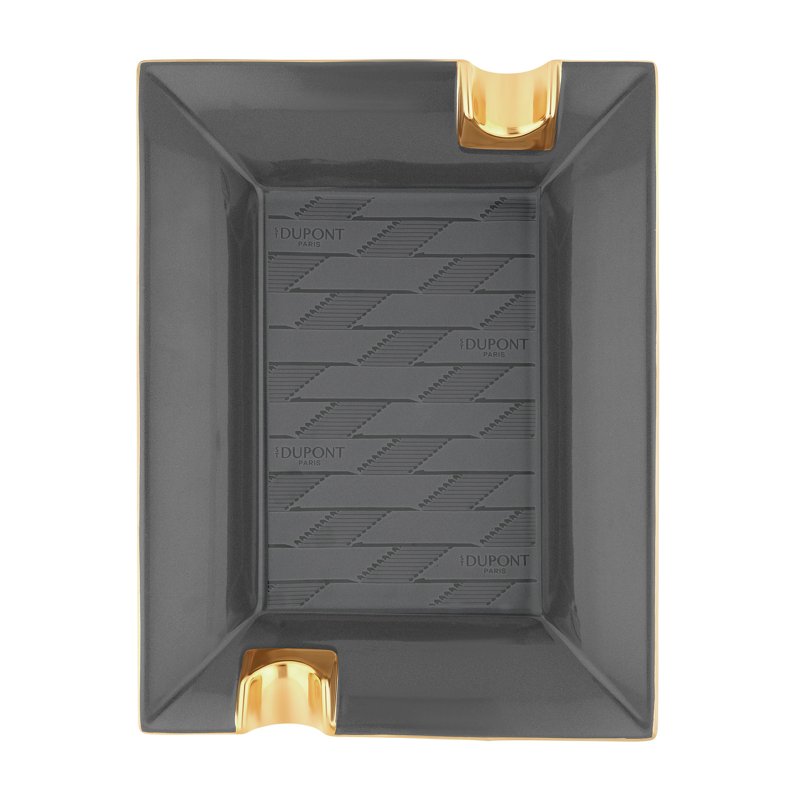 Ashtray Porcelain Monogram 1872 Black