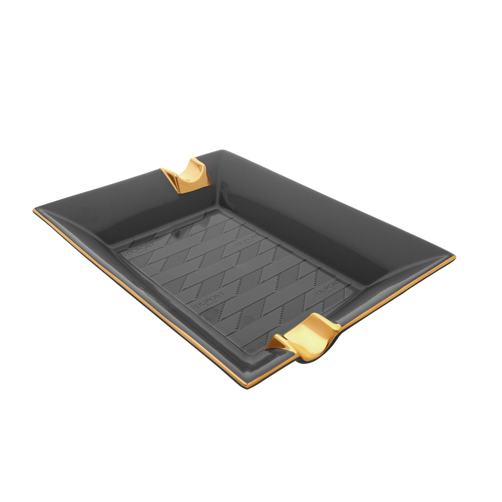 Ashtray Porcelain Monogram 1872 Black view 3