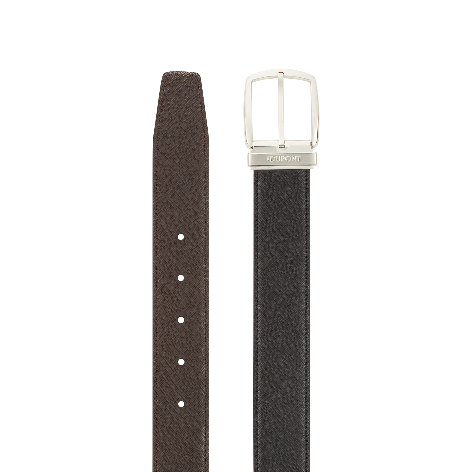 Line D Reversible belt BLACK/BROWN
