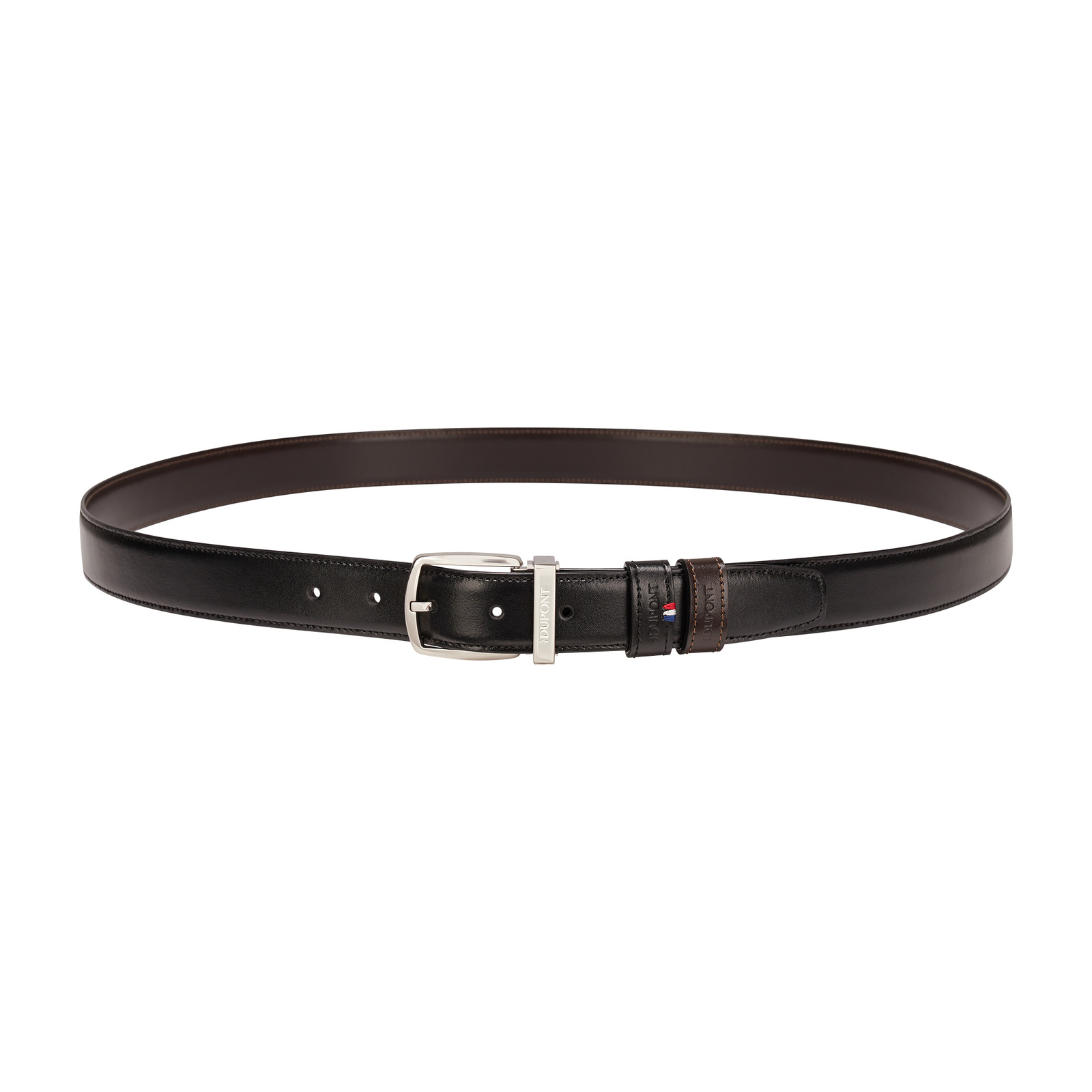 Line D Reversible belt BLACK/BROWN